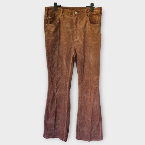 Anthropologie The Icon Flare Corduroy Jeans - Women's 32 Waist - Picture 7 of 7